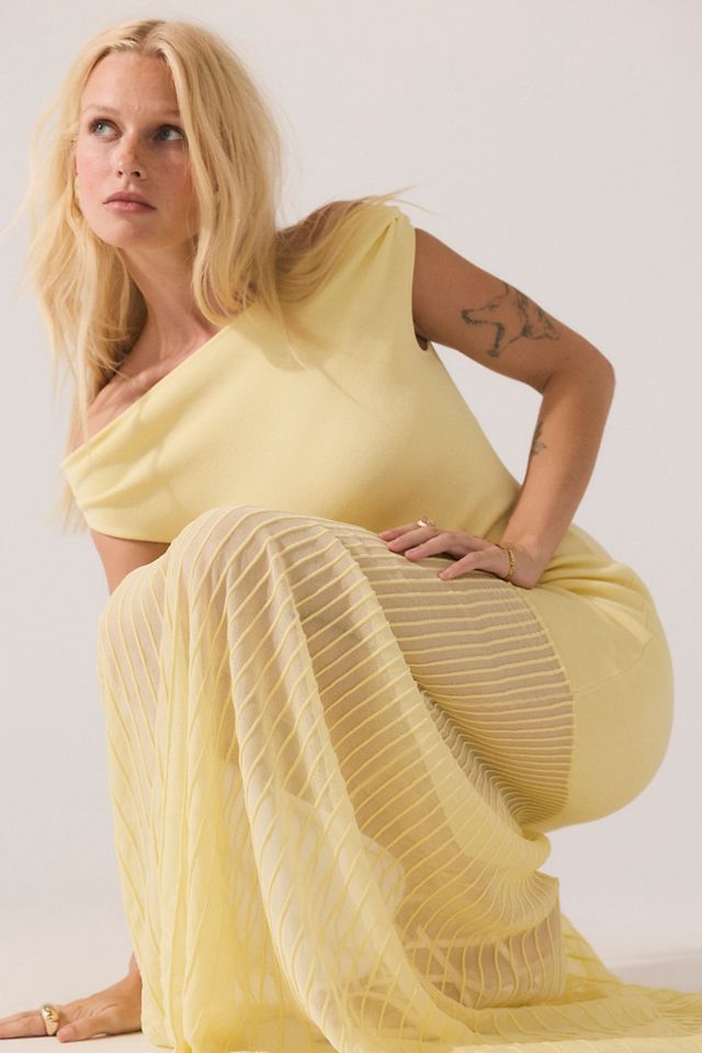 SEROYA Maxime Knit Maxi Dress #3