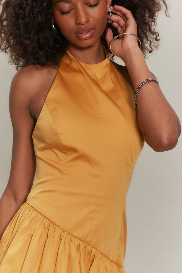 kalani mini dress Z Supply Kalani Jersey Denim Mini Dress