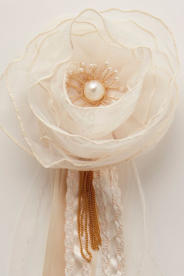 Chiara Rosette Clip #1