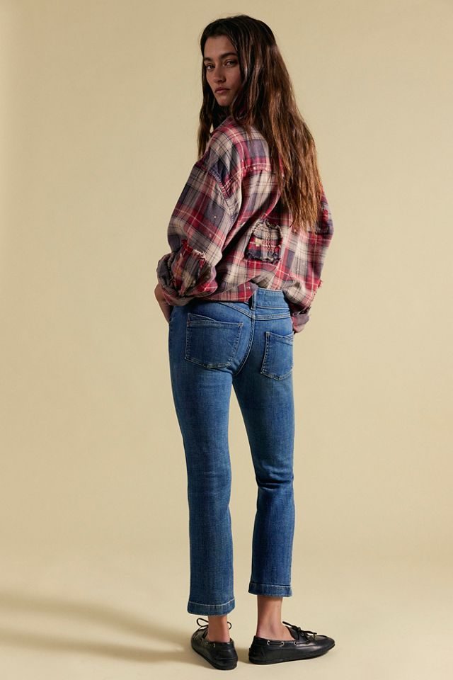 We The Free Revival Low-Rise Straight Cropped Jeans #1