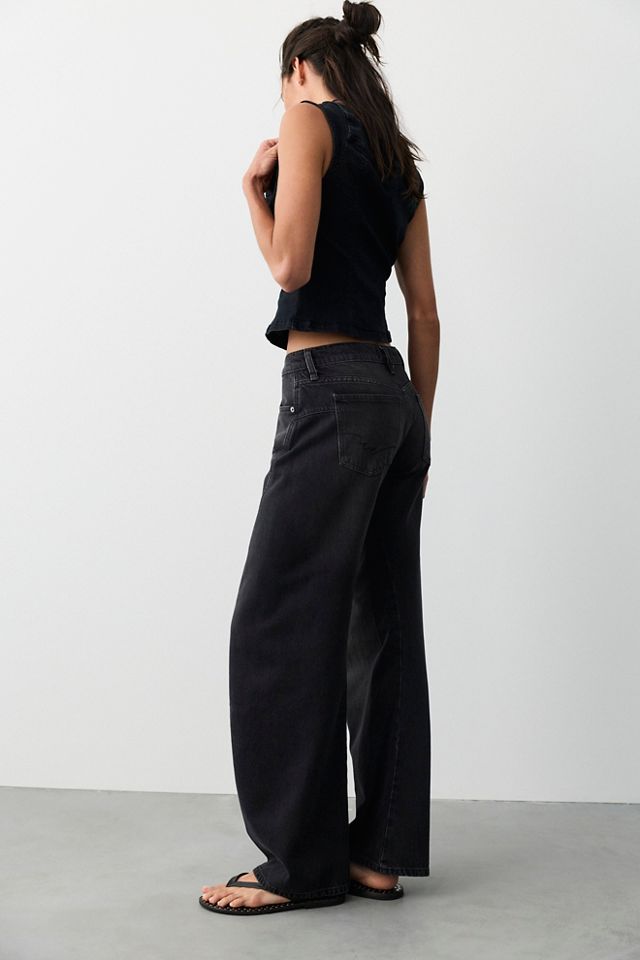 We The Free Fable Low-Rise Twisted Bowed Jeans #2