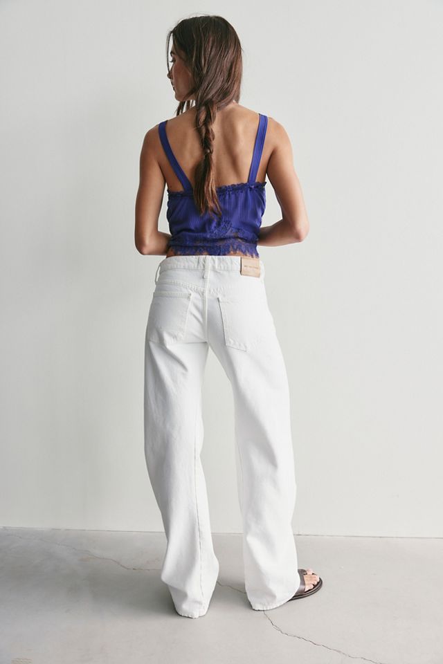 We The Free Fable Low-Rise Twisted Bowed Jeans #3