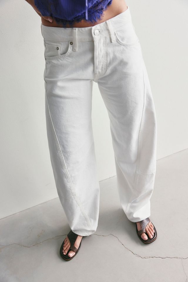 We The Free Fable Low-Rise Twisted Bowed Jeans #1