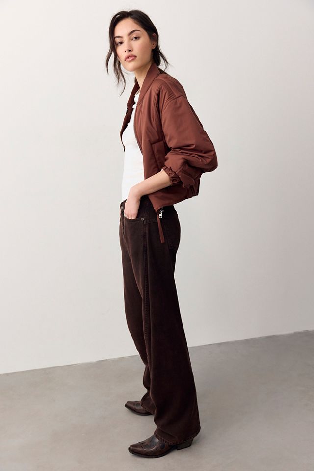 We The Free Fable Low-Rise Twisted Bowed Jeans #2