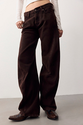 We The Free Fable Low-Rise Twisted Bowed Jeans