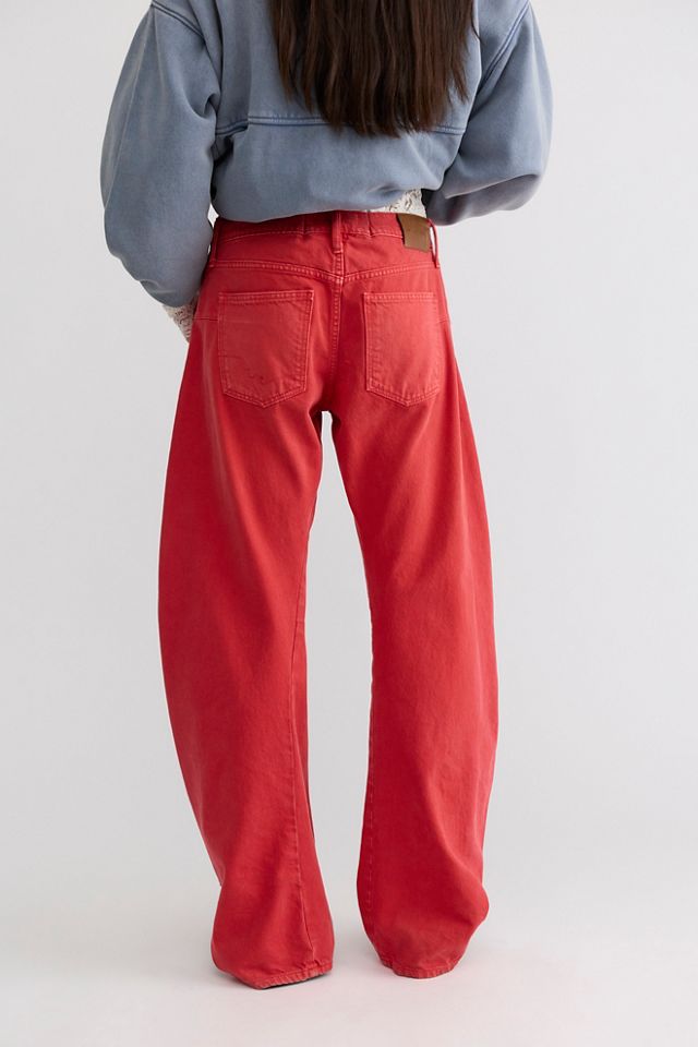 We The Free Fable Low-Rise Twisted Bowed Jeans #3