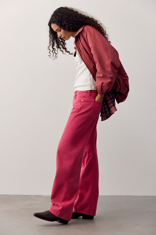 We The Free Fable Low-Rise Twisted Bowed Jeans #2