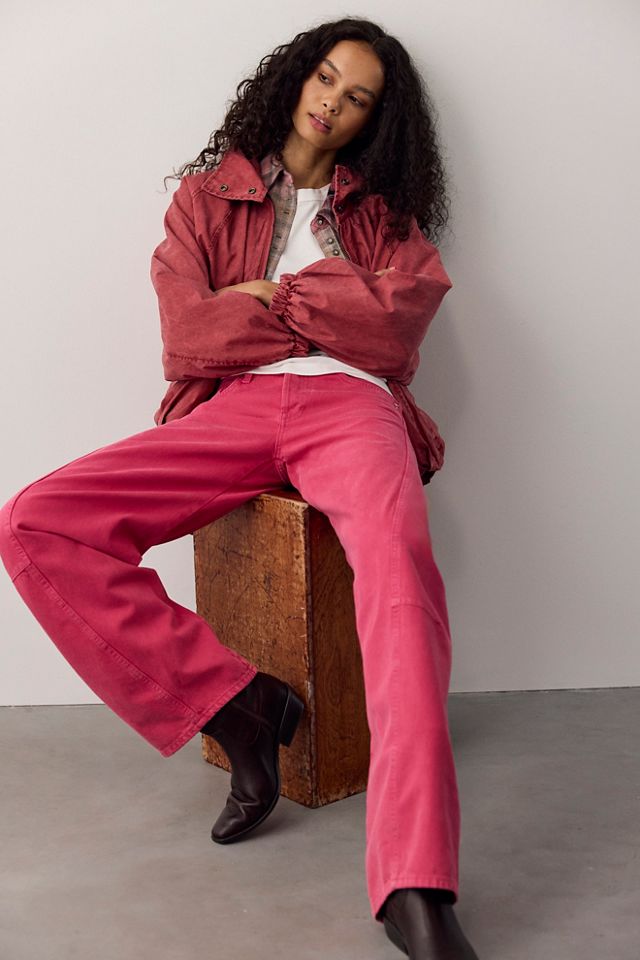 We The Free Fable Low-Rise Twisted Bowed Jeans #3