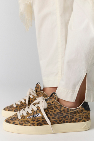 Autry Windscape Low-Top Sneakers at Free People in Brown, Size: EU 39
