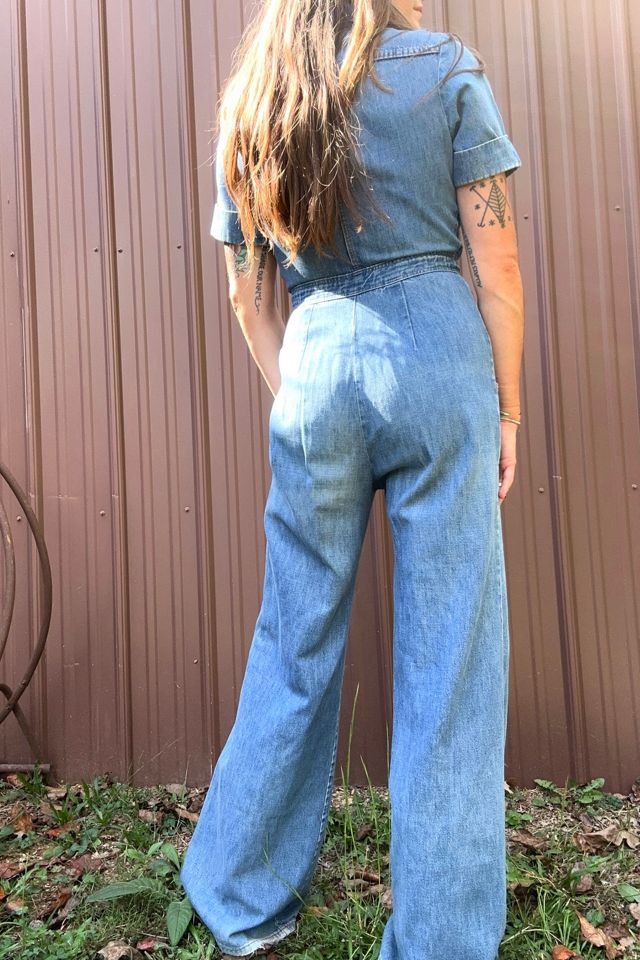 Vintage 1970s Denim Jumpsuit Selected by Grievous Angel Vintage #2