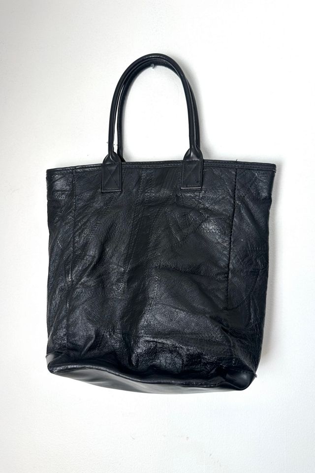 Vintage Patchwork Black Leather Bag Selected by Grievous Angel Vintage #1