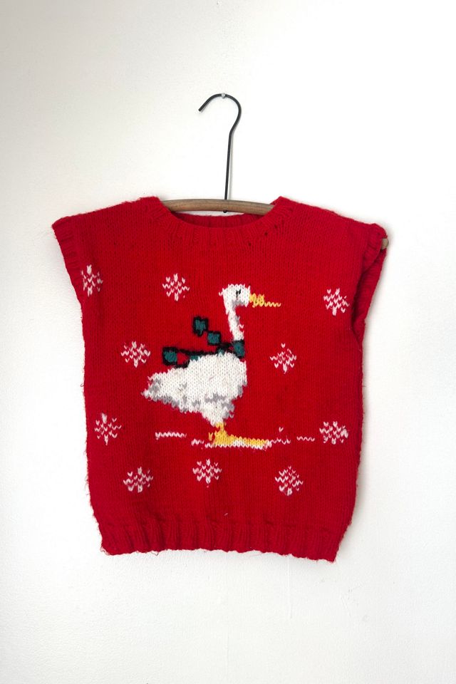 Vintage Duckling Sweater Vest Selected by Grievous Angel Vintage #1