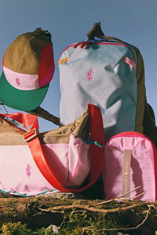 FP Movement X Cotopaxi Cubo Packing Cubes at Free People in Powder Pink/Sterline Blue