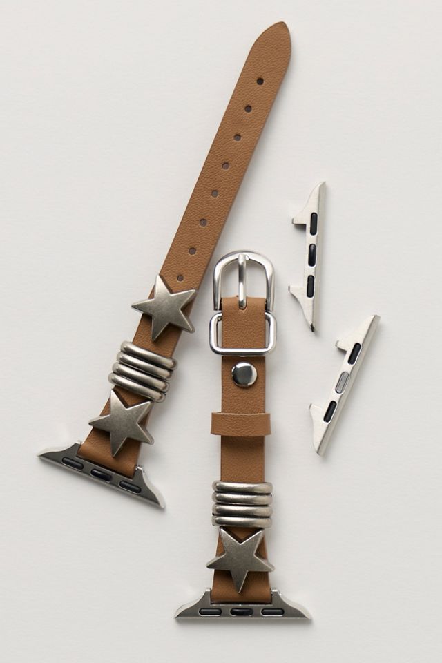 Austin Star Leather Apple Watch Band #2