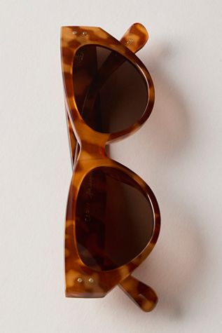 INDY Free People Nolita Brown Tortoise Cat-Eye Sunglasses INDY Free People Nolita Brown Tortoise Cat-Eye Sunglasses  main image 3