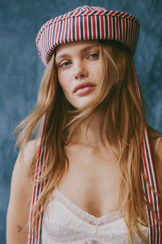 Striped Sailor Bucket Hat