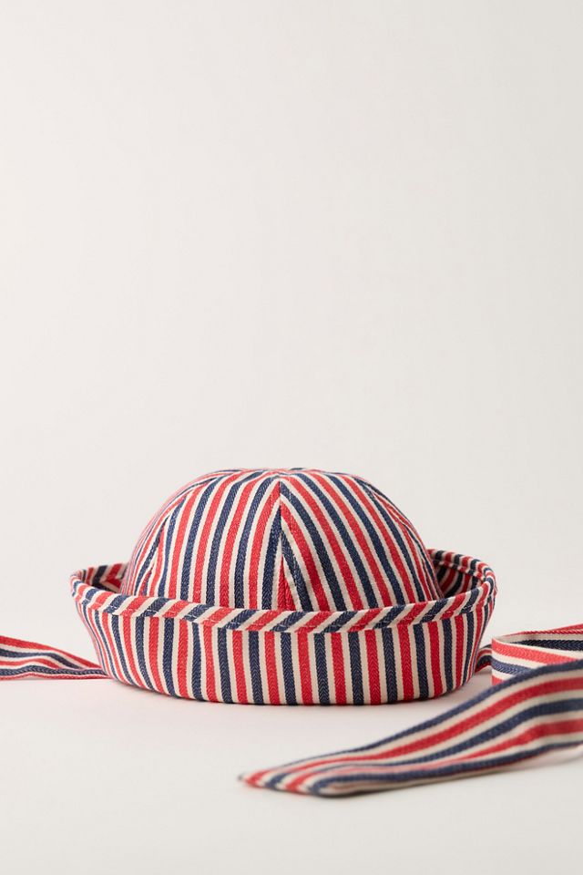 Striped Sailor Bucket Hat #3