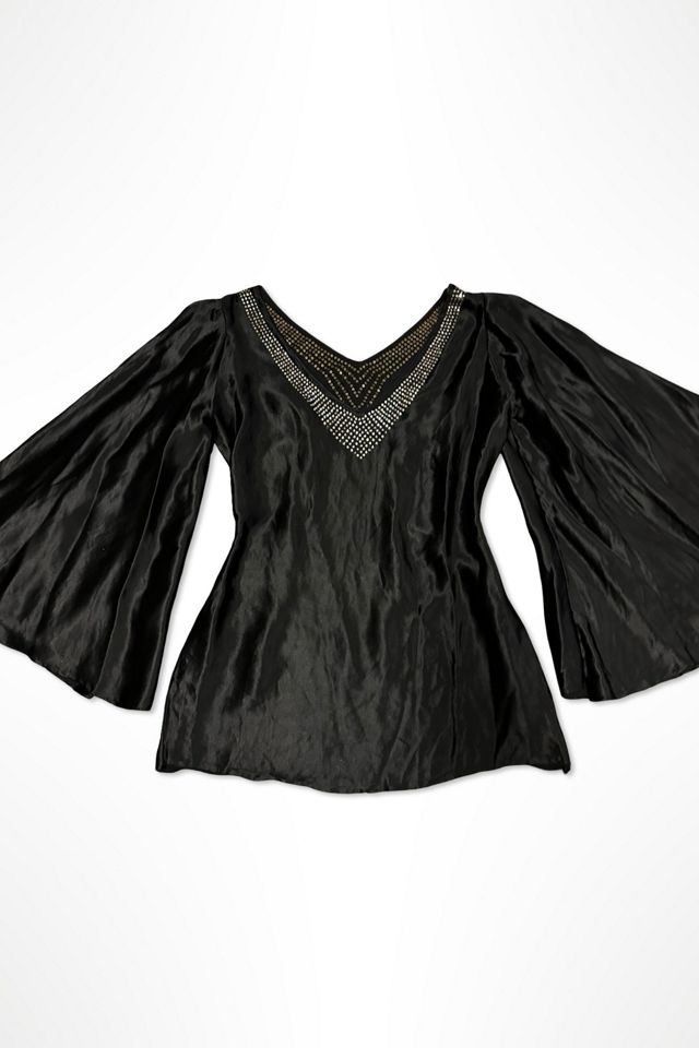 1930s Art Deco Rhinestone Antique Blouse Selected By Ritual Vintage #1