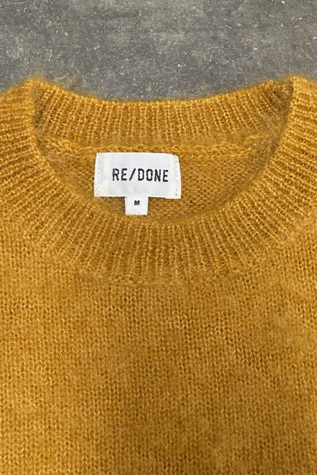 Vintage Re/Done Turmeric Wool Sweater Selected By Ritual Vintage #2