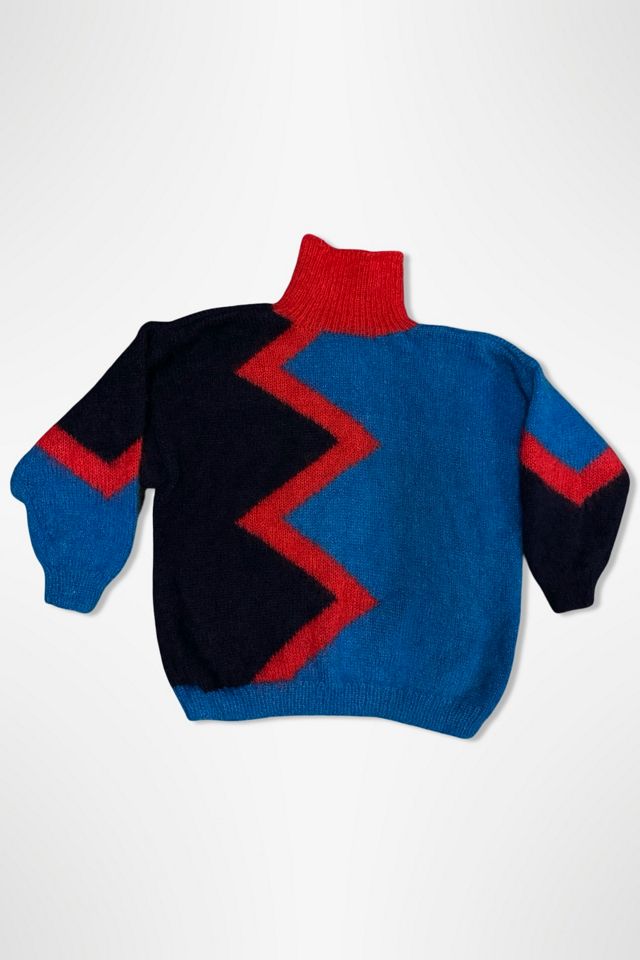 1980s Graphic Oversized Sweater Selected By Ritual Vintage #3