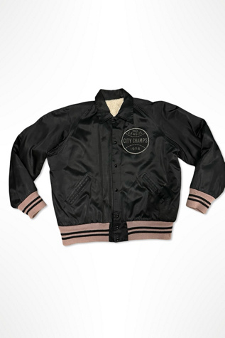 1970s Satin Baseball Bomber Jacket Selected By Ritual Vintage