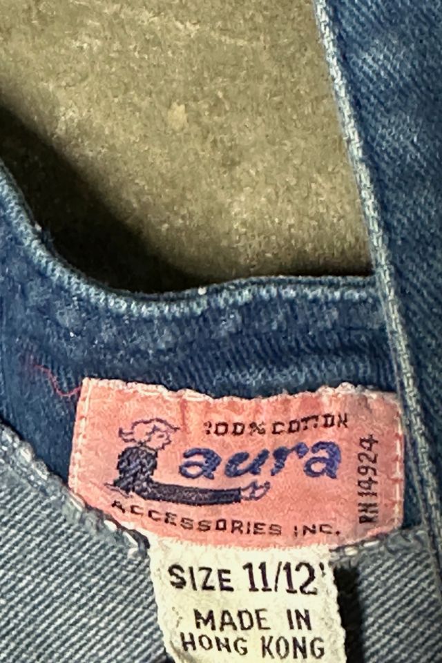 1970s Fitted Denim Straight Leg Overalls Selected By Ritual Vintage #3