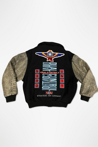 1980s Varsity Flight Jacket Selected By Ritual Vintage