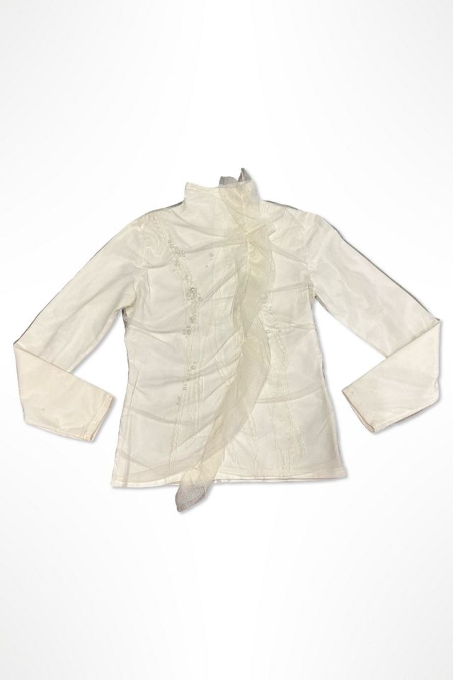 Y2k Jon Ghost Pearl Top Selected By Ritual Vintage #3