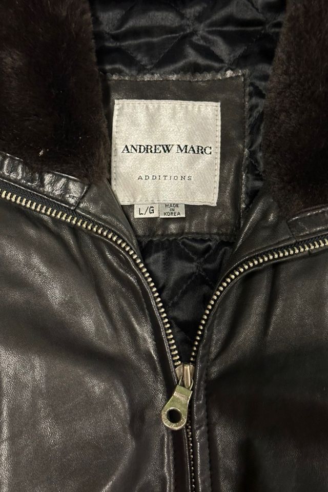 1990s Leather Tie Bomber Jacket Selected By Ritual Vintage #3