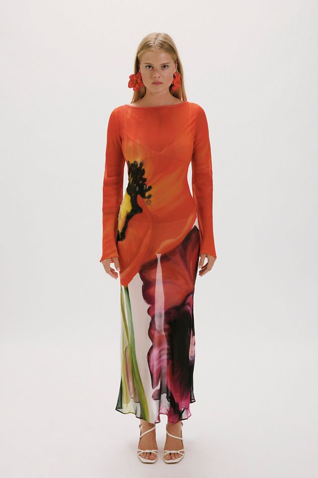 Significant Other August Long-Sleeve Maxi Dress #3