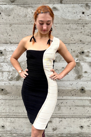 Vintage 1990’s Herve Leger Bandage Dress Selected by Nomad Vintage