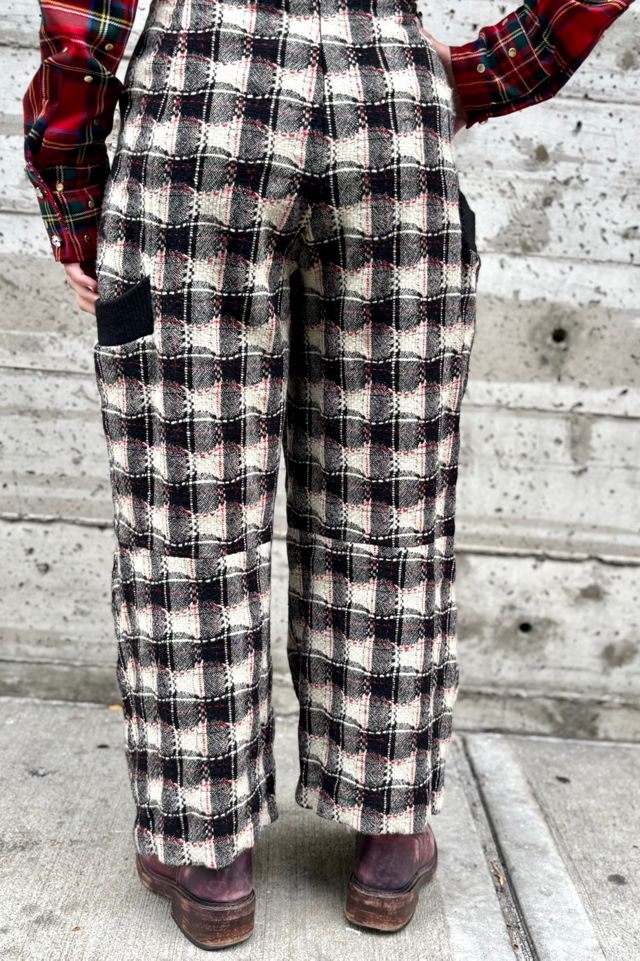 Vintage Lilith Checkered Woven Pants Selected by Nomad Vintage #3