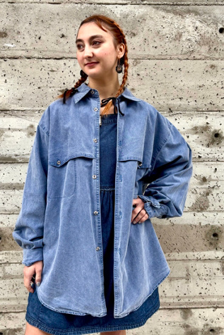 Vintage Oversized Outback Shirt-Jacket Selected by Nomad Vintage