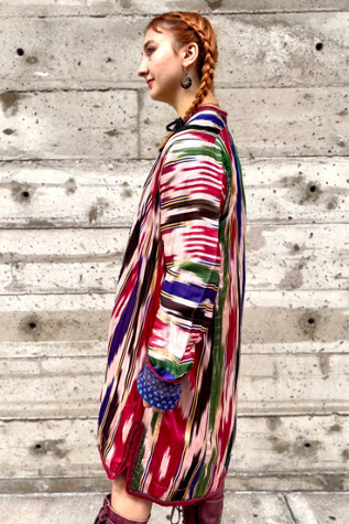 Женская куртка Nomad Vintage Mid-Century Ikat Jacket Selected, цвет: Разноцветный — фото 4