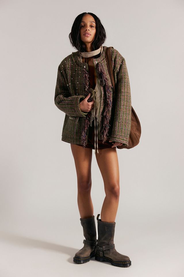 CLUTCHGOLF Mohair Studded Jacket #2