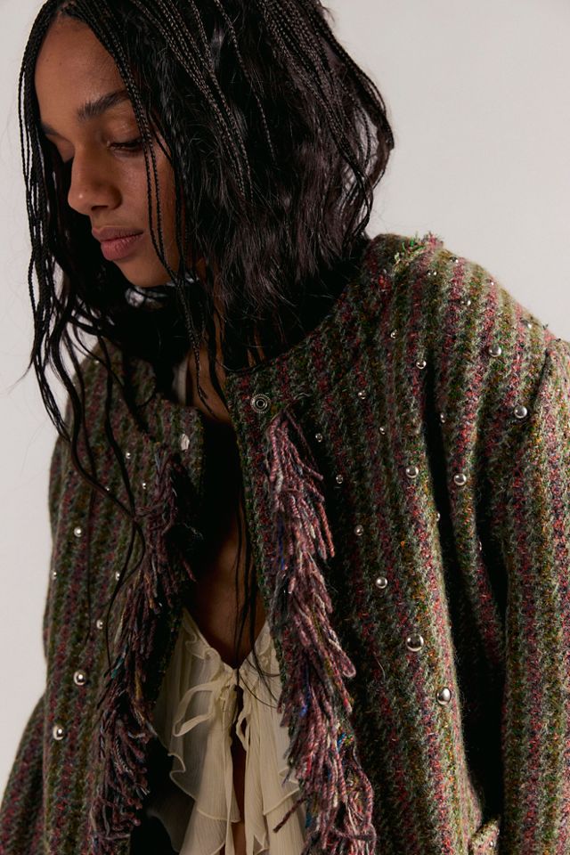 CLUTCHGOLF Mohair Studded Jacket #3