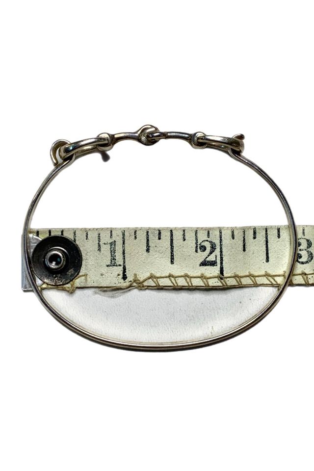 Vintage Sterling Designer Horse Bit Bracelet Selected by Lux Revival #3