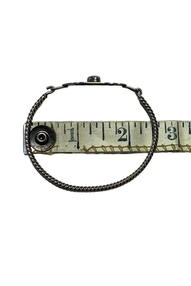 Vintage Sterling Southwestern Bracelet with Gemstone Selected by Lux Revival #3