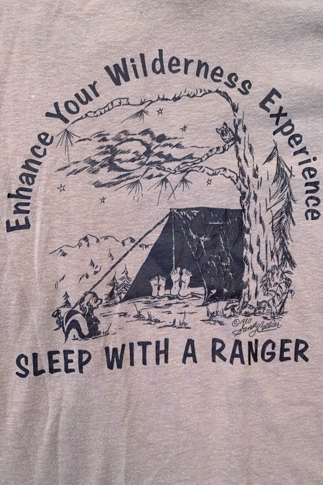 Vintage 1980 Camping Wilderness Single Stitch T-shirt Selected by SharpLilTeeth #2