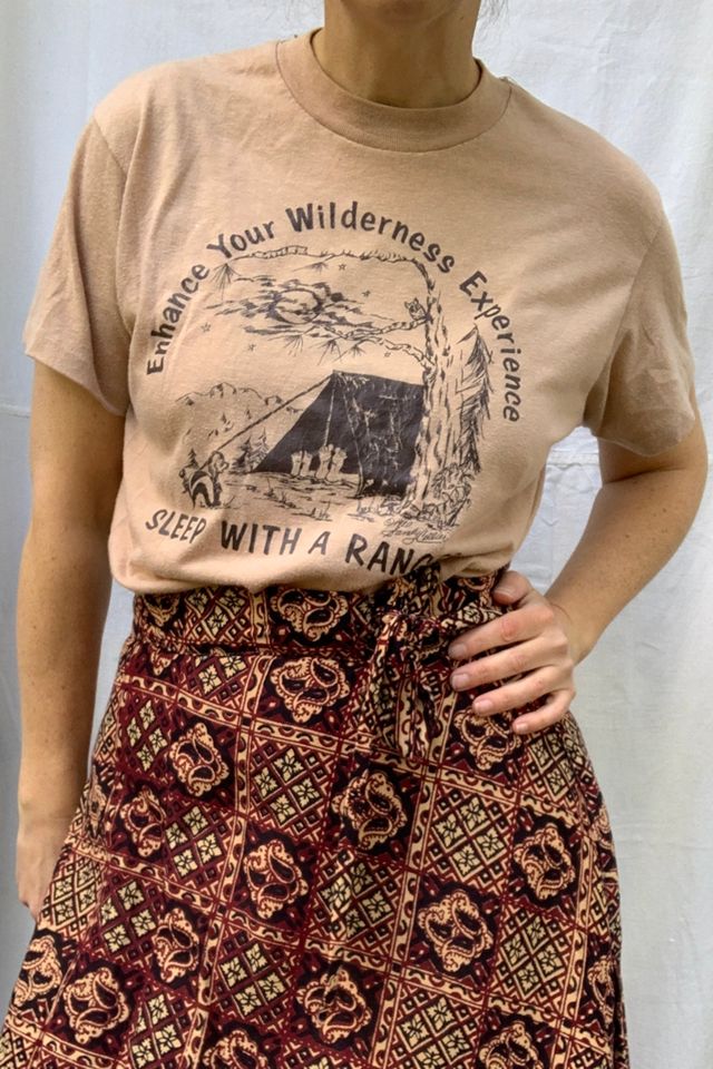 Vintage 1980 Camping Wilderness Single Stitch T-shirt Selected by SharpLilTeeth #3