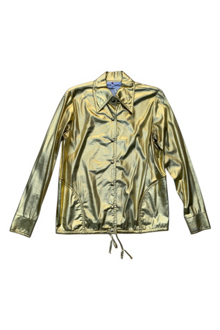Vintage 1970s Metallic Gold Jacket Selected by SharpLilTeeth