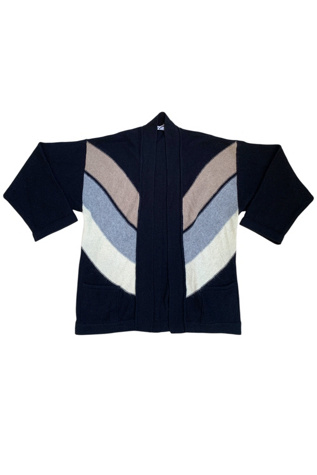 Vintage Sonia Rykiel Geometric Open Cardigan Selected by SharpLilTeeth