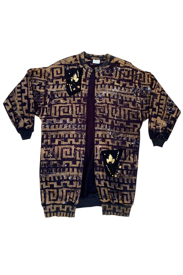 Vintage 1980s Art to Wear Cocoon Sweatshirt Selected by SharpLilTeeth #2