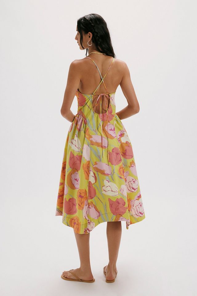 Cherish Printed Midi Dress #2