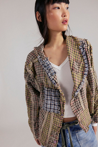 Magnolia Pearl Piecewise Hazeltine Blazer Jacket at Free People