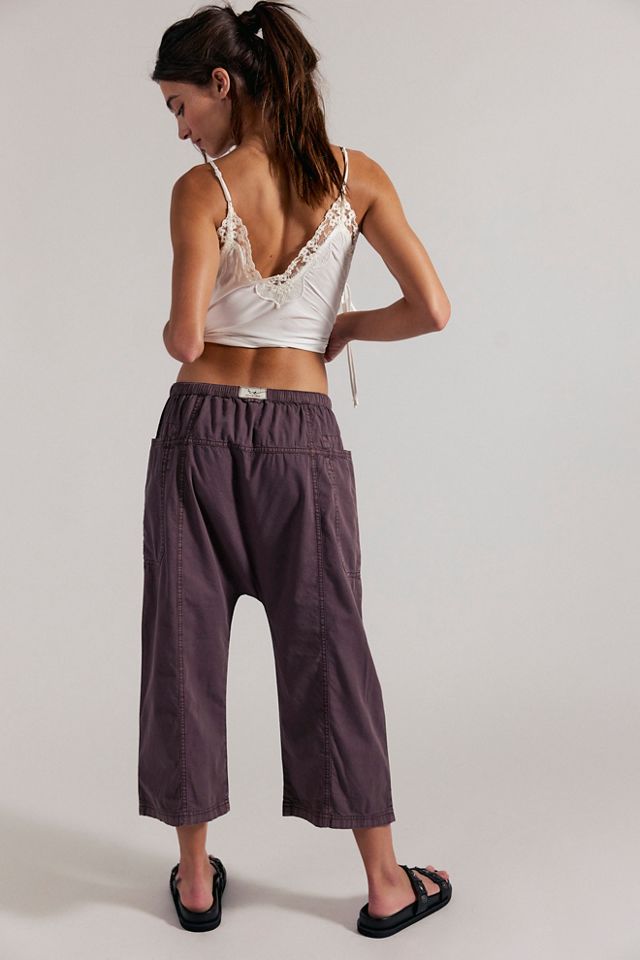 Need You Now Solid Cotton-Poplin Harem Pants #1
