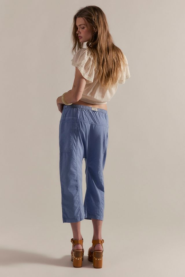 Need You Now Solid Cotton-Poplin Harem Pants #1