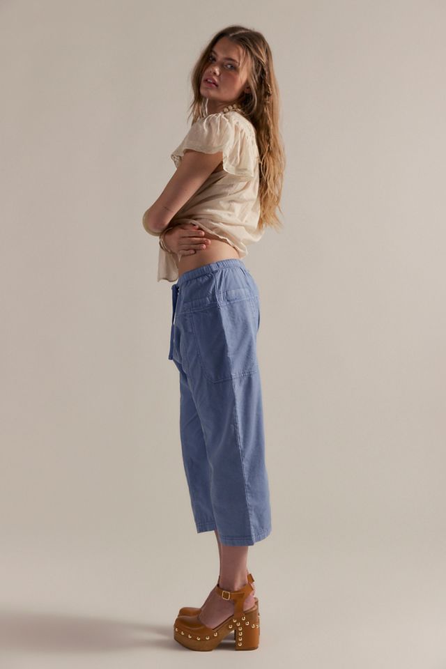 Need You Now Solid Cotton-Poplin Harem Pants #2