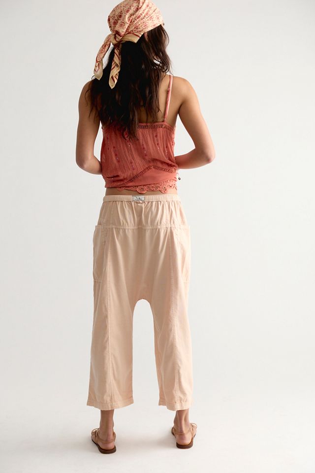 Need You Now Solid Cotton-Poplin Harem Pants #1