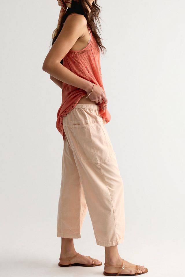Need You Now Solid Cotton-Poplin Harem Pants #2